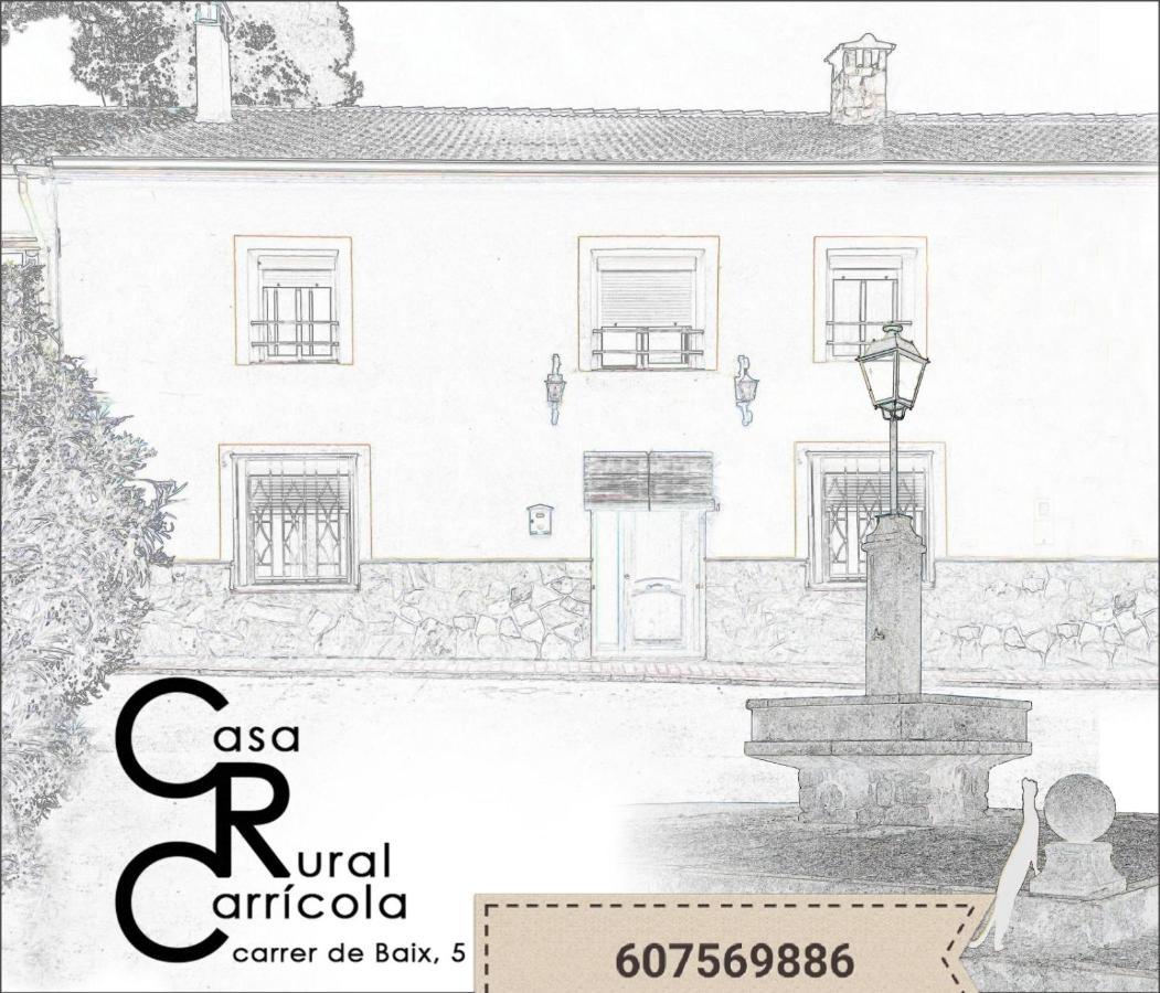 Casa Rural Carricola Exterior foto